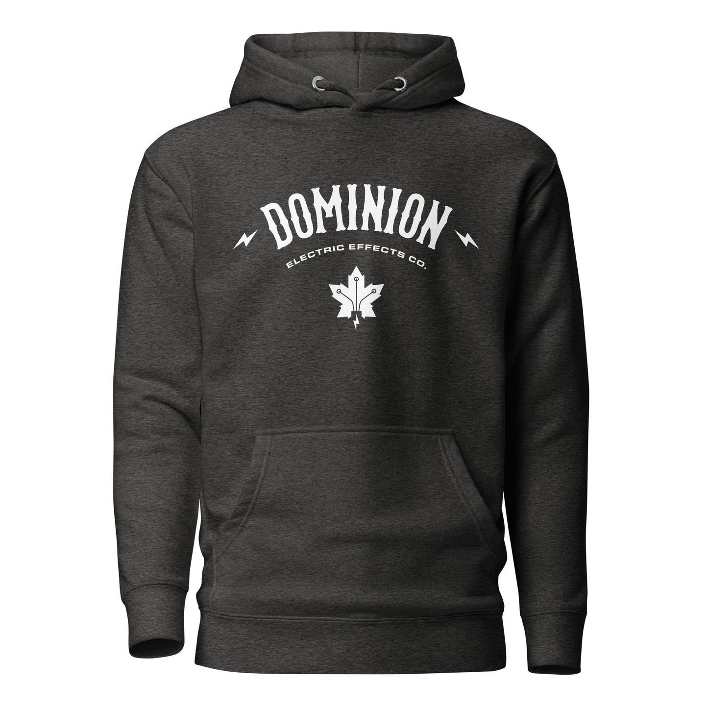 Dominion Electric Hoodie - Maroon/Dark Grey