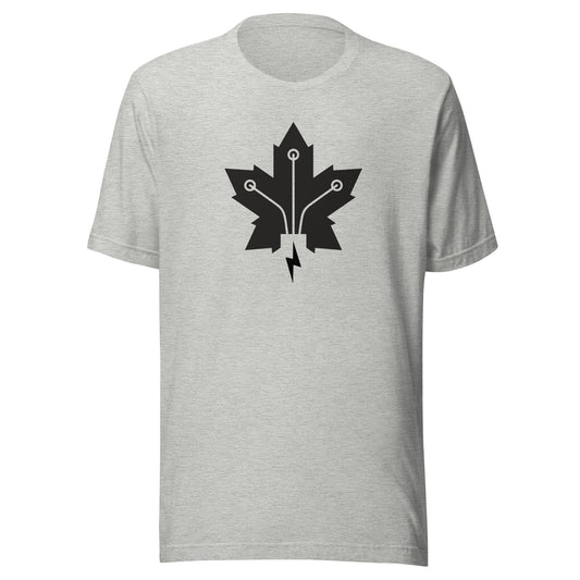 Dominion Leaf Logo T-Shirt - Grey