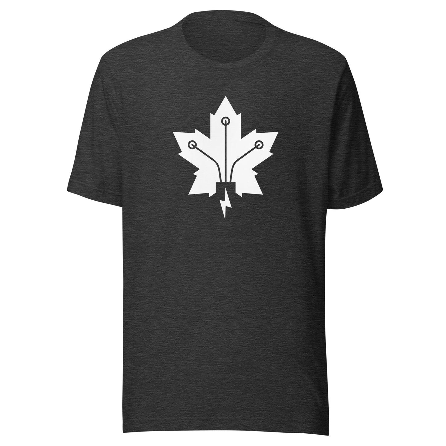 Dominion Leaf Logo T-Shirt - Dark Grey